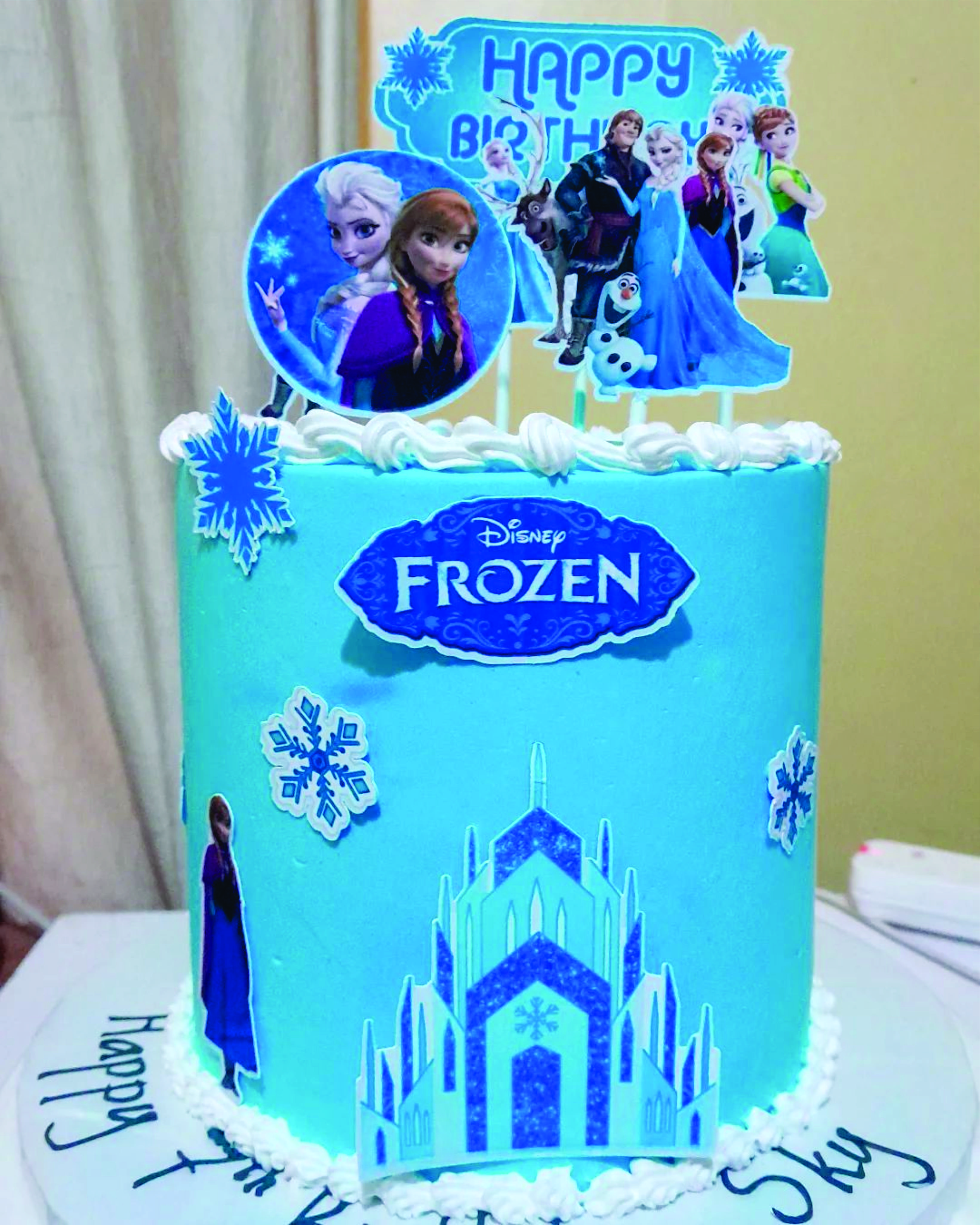 Inspiração frozen B